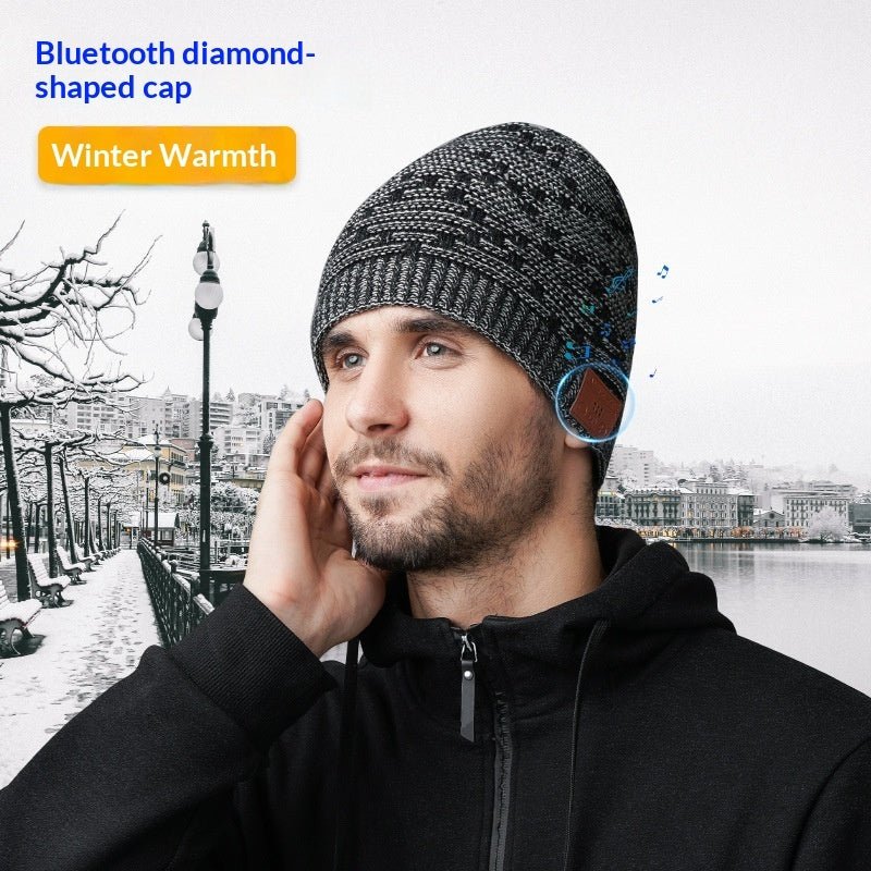 Creative Music Headphone Knitted Hat - RALO COLLECTION STUDIO