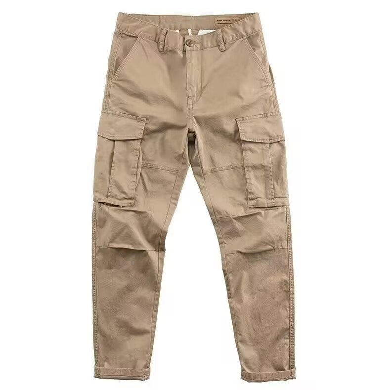 Cross-Border Spring And Autumn Wear-Resistant And Stain-Resistant Men's Work Pants, Trendy Straight-Leg Loose Versatile Casual Pants And Trousers - RALO COLLECTION STUDIO
