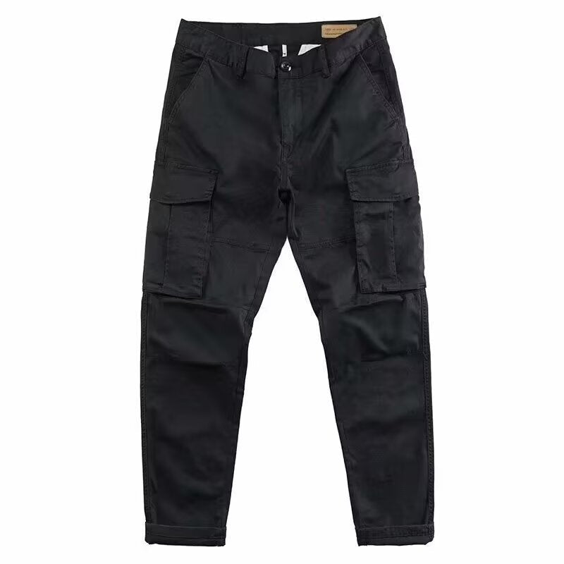 Cross-Border Spring And Autumn Wear-Resistant And Stain-Resistant Men's Work Pants, Trendy Straight-Leg Loose Versatile Casual Pants And Trousers - RALO COLLECTION STUDIO