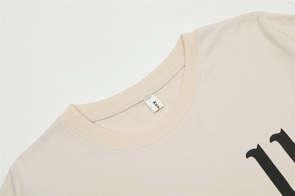 Cross Printed Cotton T-shirt For Men - RALO COLLECTION STUDIO