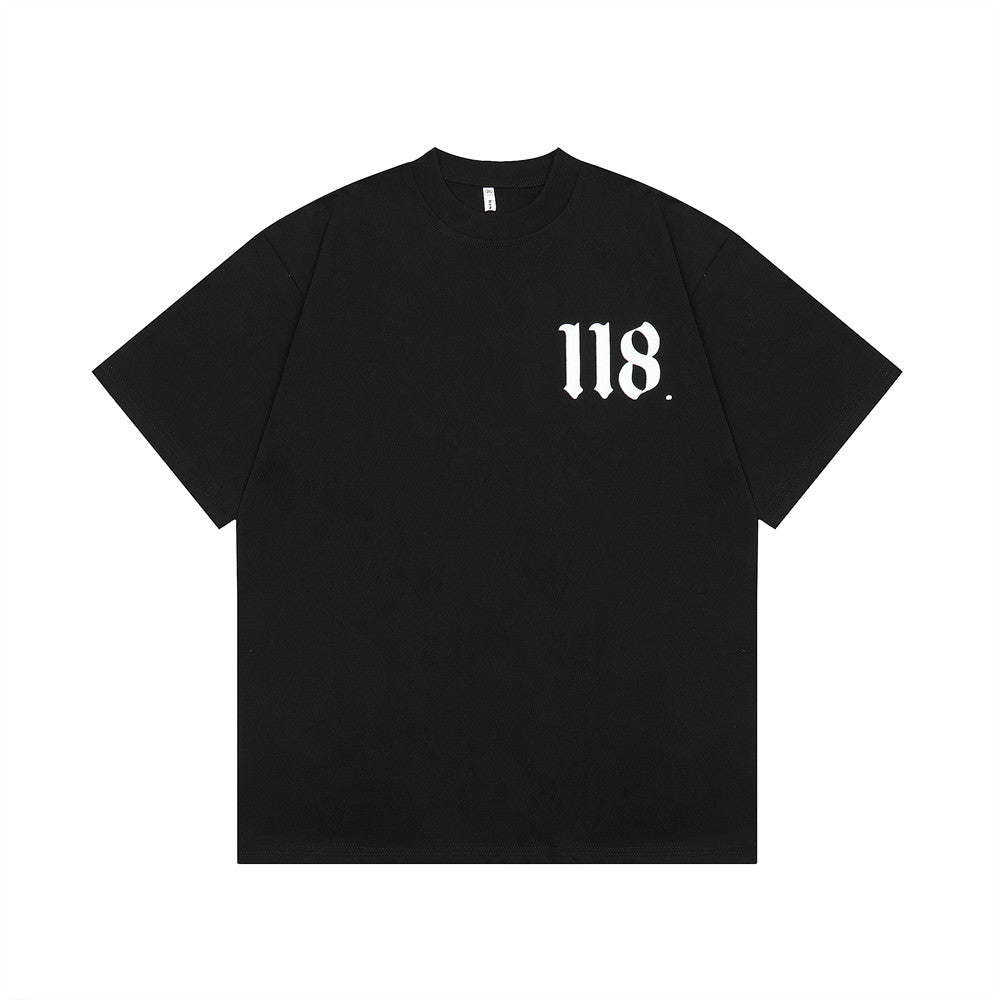 Cross Printed Cotton T-shirt For Men - RALO COLLECTION STUDIO