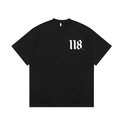Cross Printed Cotton T-shirt For Men - RALO COLLECTION STUDIO