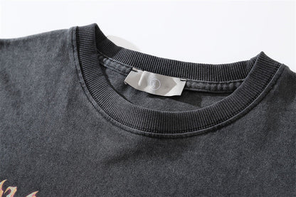 Dark Printed Short-sleeved T-shirt For Men - RALO COLLECTION STUDIO