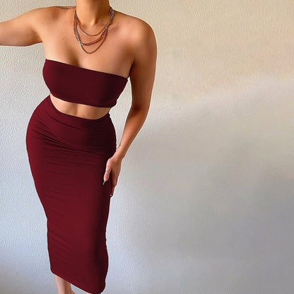 Elegant Sheath Long Skirt Set For Women - RALO COLLECTION STUDIO