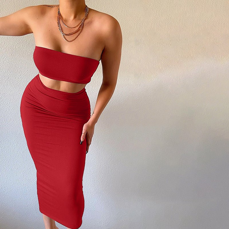 Elegant Sheath Long Skirt Set For Women - RALO COLLECTION STUDIO