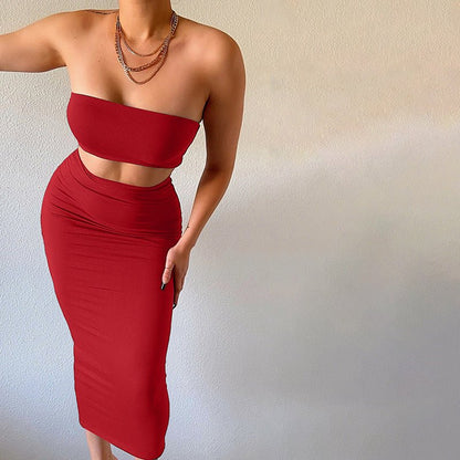Elegant Sheath Long Skirt Set For Women - RALO COLLECTION STUDIO