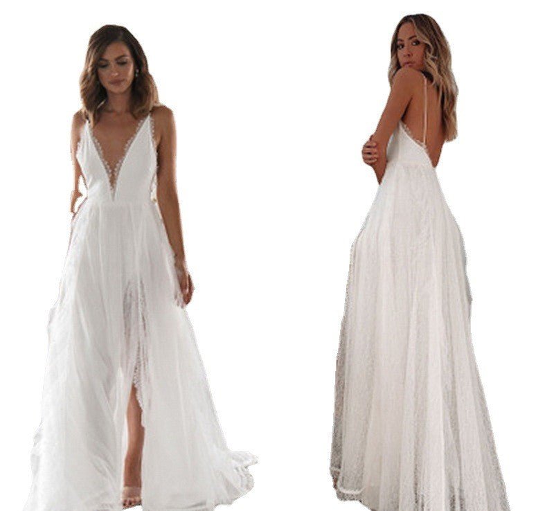 Elegant Women's Lace Collar Swing Dress - RALO COLLECTION STUDIO