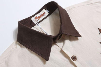 Embroidered Short-sleeved Shirt For Men And Women - RALO COLLECTION STUDIO