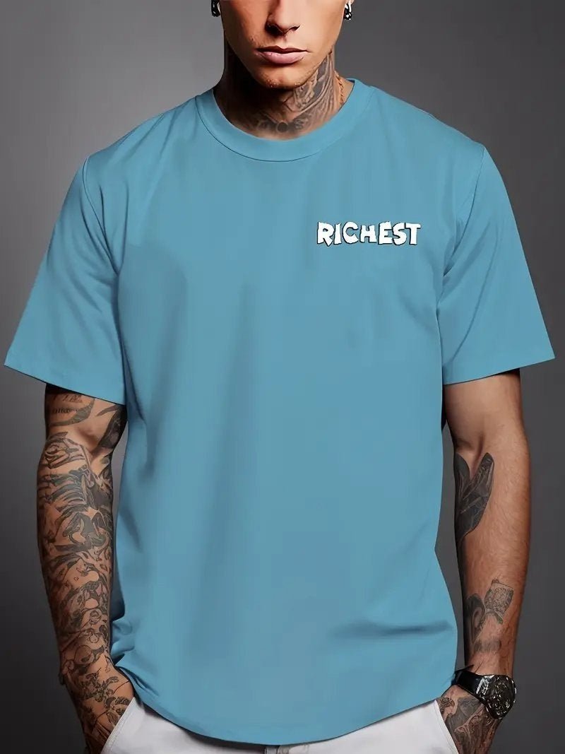 Exercise Casual Men's Clothes Cartoon Anime Round Neck T-shirt - RALO COLLECTION STUDIO