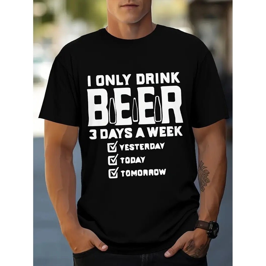 Exercise Casual Men's Clothes Cartoon Anime Round Neck T-shirt - RALO COLLECTION STUDIO