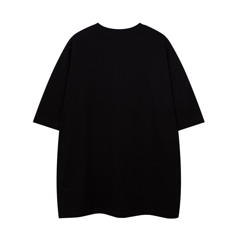 RALLO Skeleton Frame Printed Cotton T-Shirt - RALO COLLECTION STUDIO
