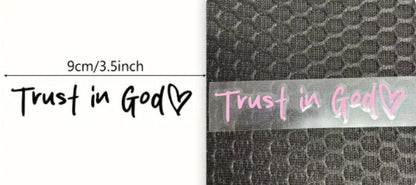 Fashion Faith Jesus God Car Letter Sticker - RALO COLLECTION STUDIO