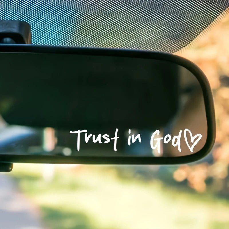 Fashion Faith Jesus God Car Letter Sticker - RALO COLLECTION STUDIO