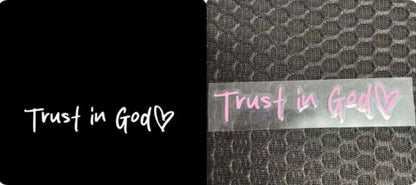 Fashion Faith Jesus God Car Letter Sticker - RALO COLLECTION STUDIO