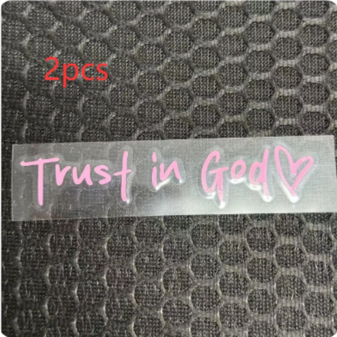 Fashion Faith Jesus God Car Letter Sticker - RALO COLLECTION STUDIO