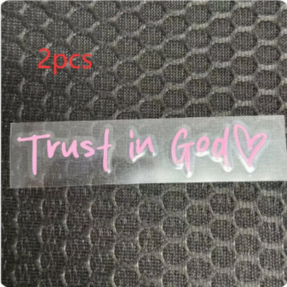 Fashion Faith Jesus God Car Letter Sticker - RALO COLLECTION STUDIO