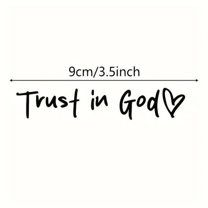 Fashion Faith Jesus God Car Letter Sticker - RALO COLLECTION STUDIO