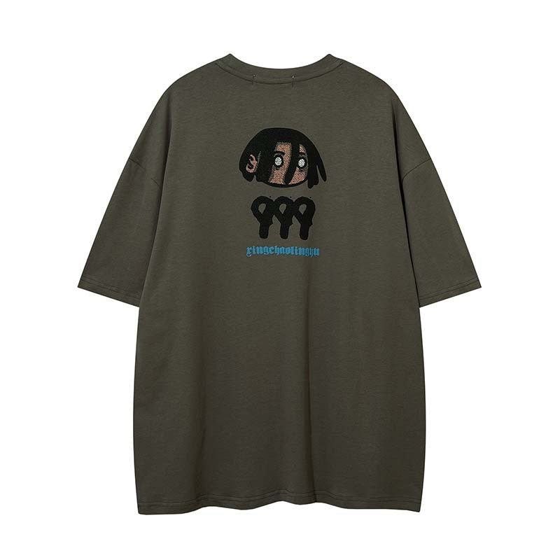 Ralo Cartoon Cotton Short Sleeve T-Shirt For Men - Casual Summer Style - RALO COLLECTION STUDIO