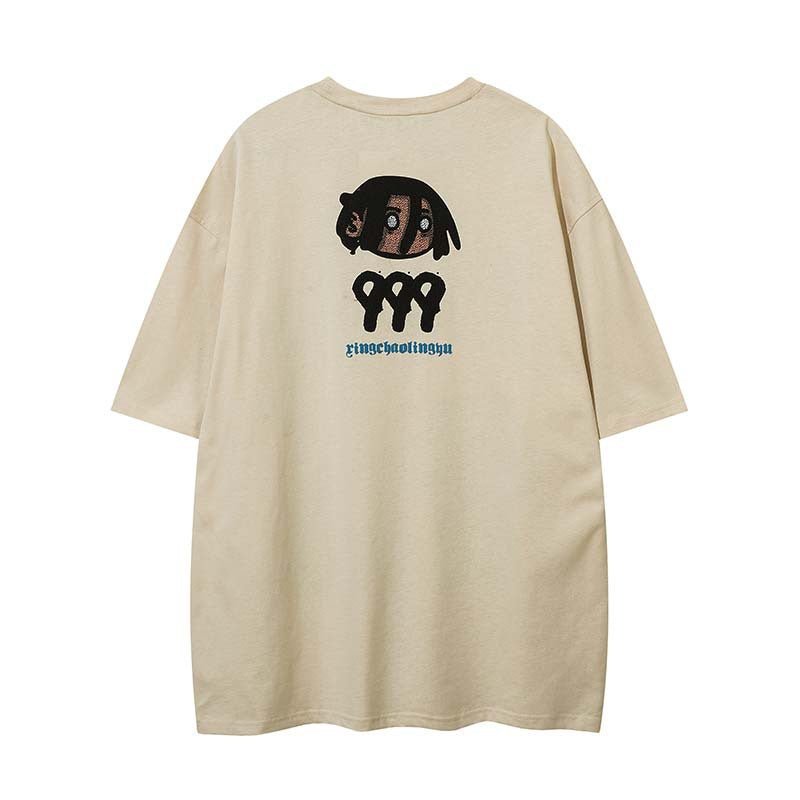 Ralo Cartoon Cotton Short Sleeve T-Shirt For Men - Casual Summer Style - RALO COLLECTION STUDIO