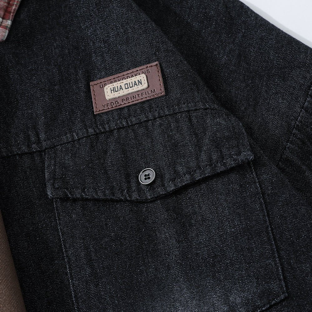 Fashion Loose Denim Shirt Summer Men - RALO COLLECTION STUDIO