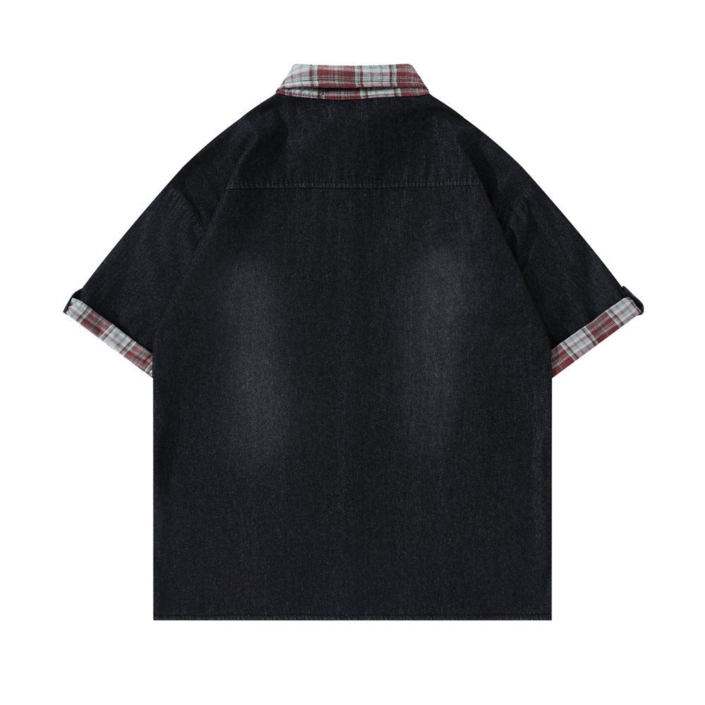 Fashion Loose Denim Shirt Summer Men - RALO COLLECTION STUDIO