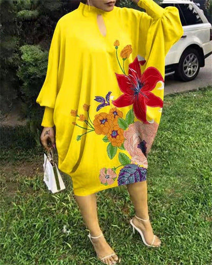 Fashion Printed Dress For Woman - RALO COLLECTION STUDIO