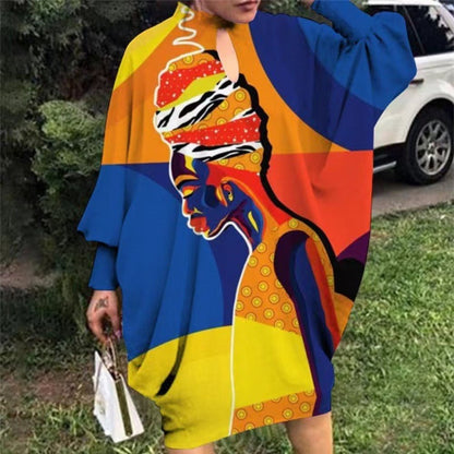 Fashion Printed Dress For Woman - RALO COLLECTION STUDIO