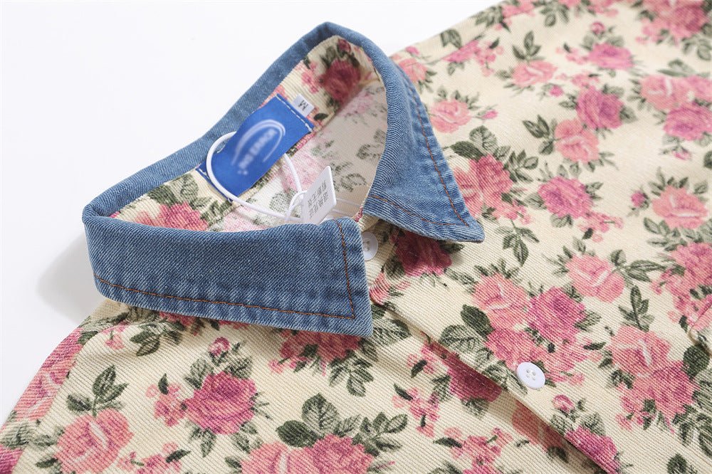 Fashion Small Floral Shirt Summer Men - RALO COLLECTION STUDIO