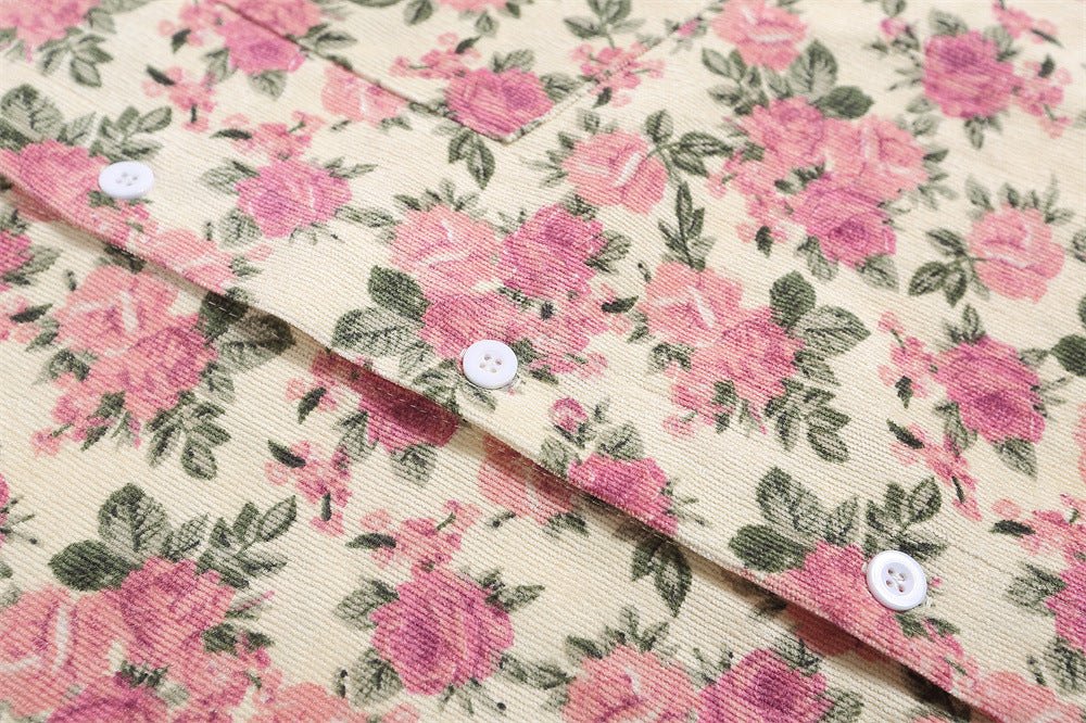 Fashion Small Floral Shirt Summer Men - RALO COLLECTION STUDIO
