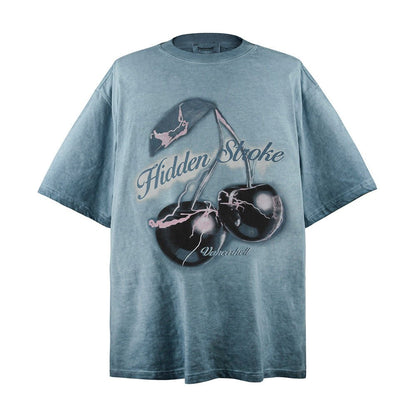 Fashion Tie-dyed Cotton Casual T-shirt Men - RALO COLLECTION STUDIO