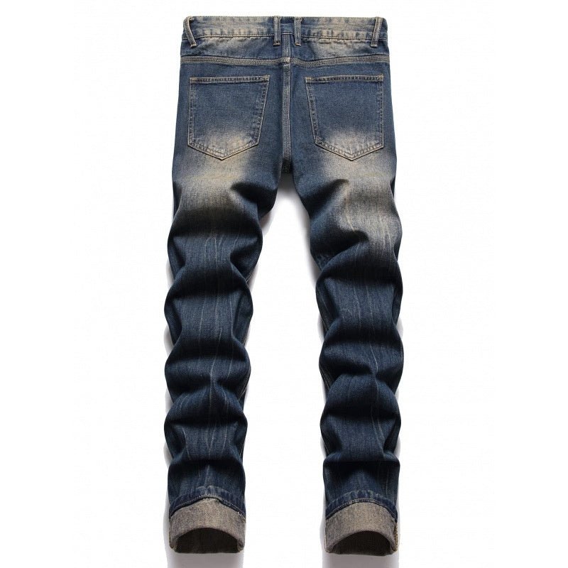 Fashionable Slim-fit European And American Jeans - RALO COLLECTION STUDIO