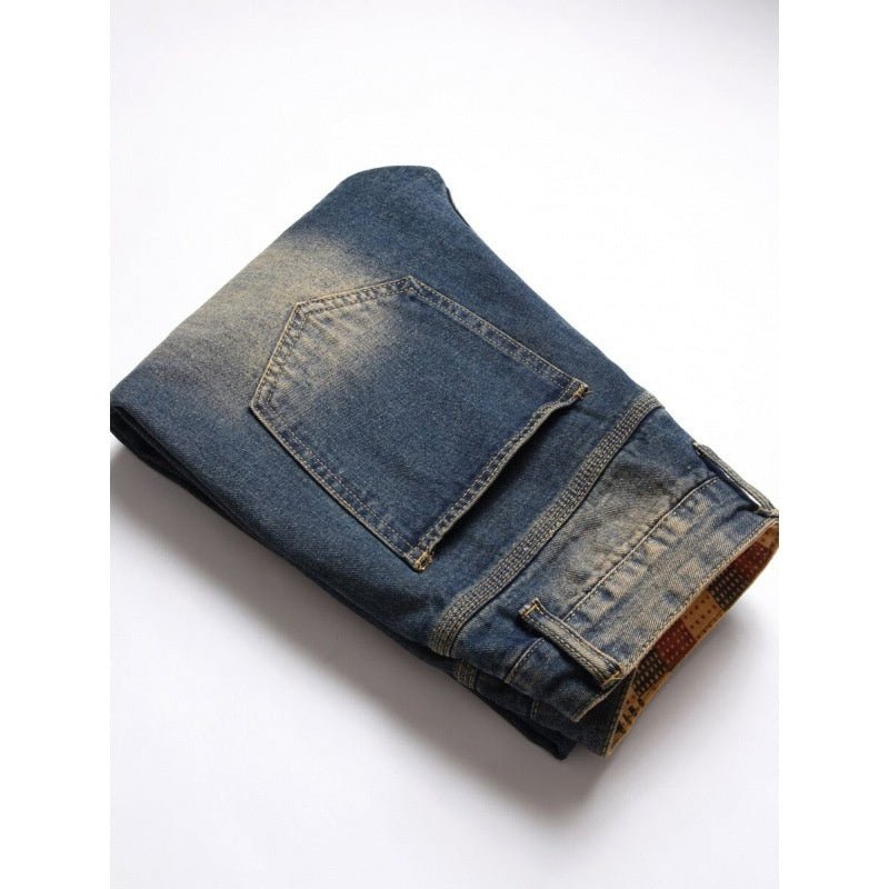 Fashionable Slim-fit European And American Jeans - RALO COLLECTION STUDIO