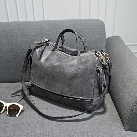 Ralo Retro Matte Leather Locomotive Bag - RALO COLLECTION STUDIO
