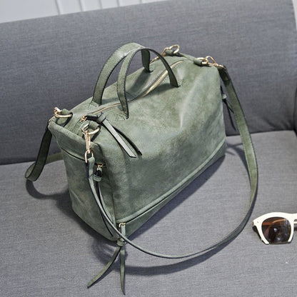 Ralo Retro Matte Leather Locomotive Bag - RALO COLLECTION STUDIO