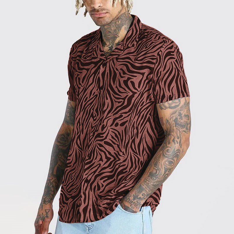 Fit men shirts for new camisa Collar Business short Sleeves - RALO COLLECTION STUDIO
