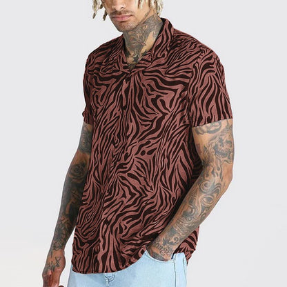 Fit men shirts for new camisa Collar Business short Sleeves - RALO COLLECTION STUDIO