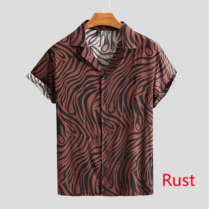 Fit men shirts for new camisa Collar Business short Sleeves - RALO COLLECTION STUDIO