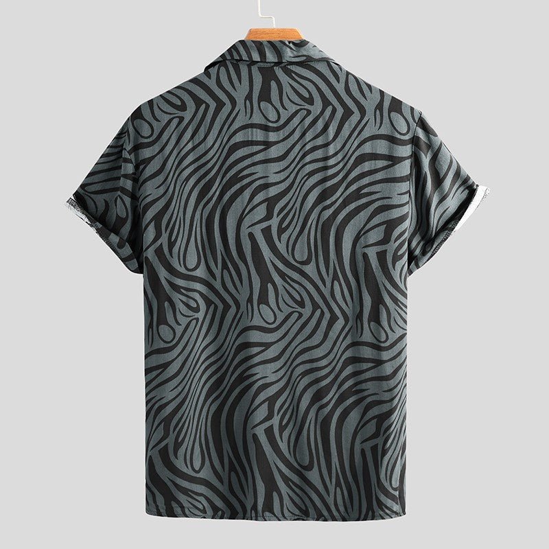 Fit men shirts for new camisa Collar Business short Sleeves - RALO COLLECTION STUDIO