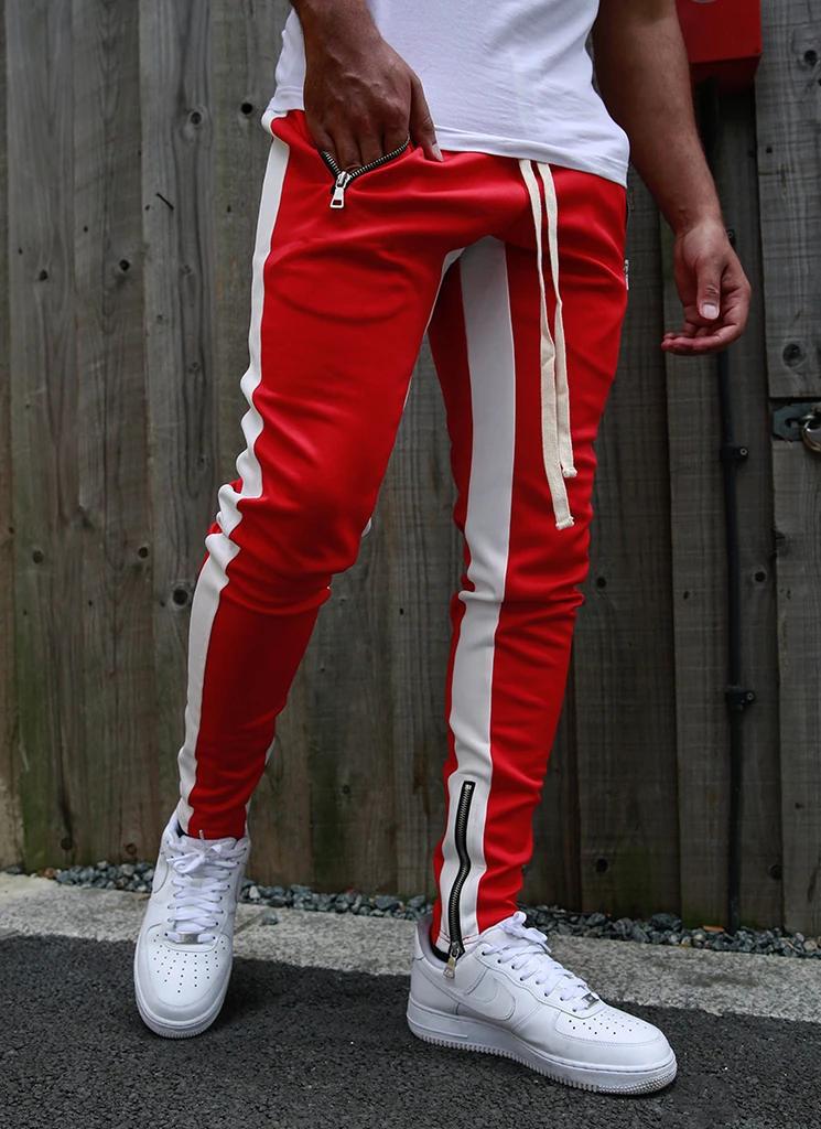 FOG Bibb with uniform pants pants trousers inside zipper retro color stripe men's casual pants - RALO COLLECTION STUDIO