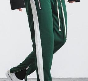 FOG Bibb with uniform pants pants trousers inside zipper retro color stripe men's casual pants - RALO COLLECTION STUDIO