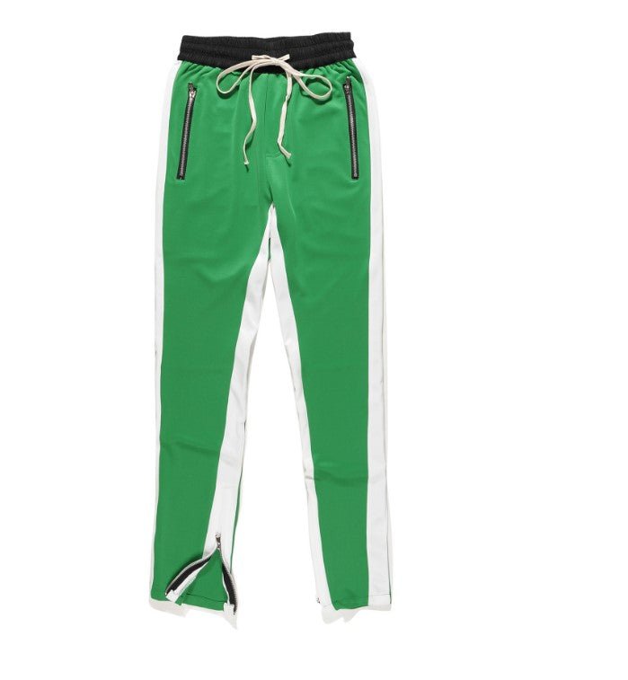 FOG Bibb with uniform pants pants trousers inside zipper retro color stripe men's casual pants - RALO COLLECTION STUDIO