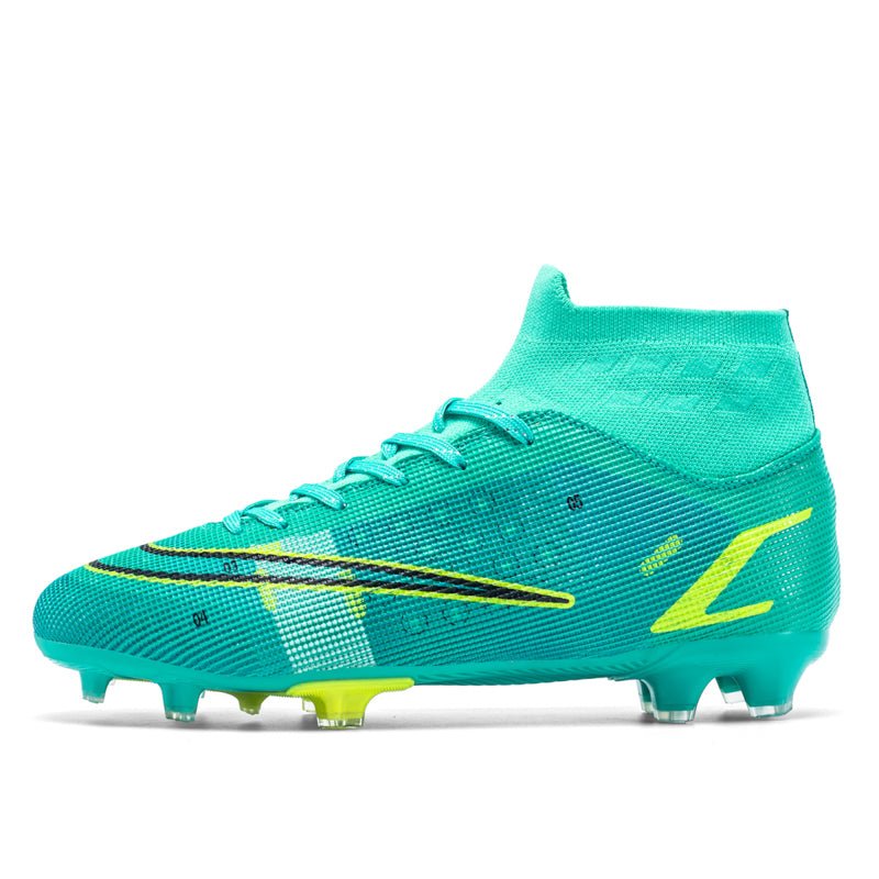 Football Boots Men's High Top AG Spike Artificial Turf - RALO COLLECTION STUDIO