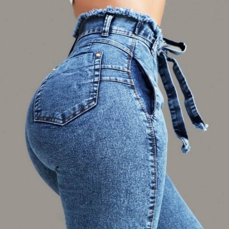 Fringed jeans - RALO COLLECTION STUDIO