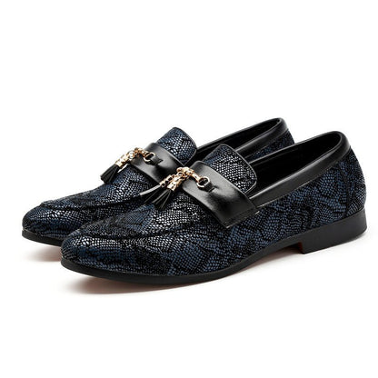 Fringed Men's Peas Shoes Leather Shoes - RALO COLLECTION STUDIO