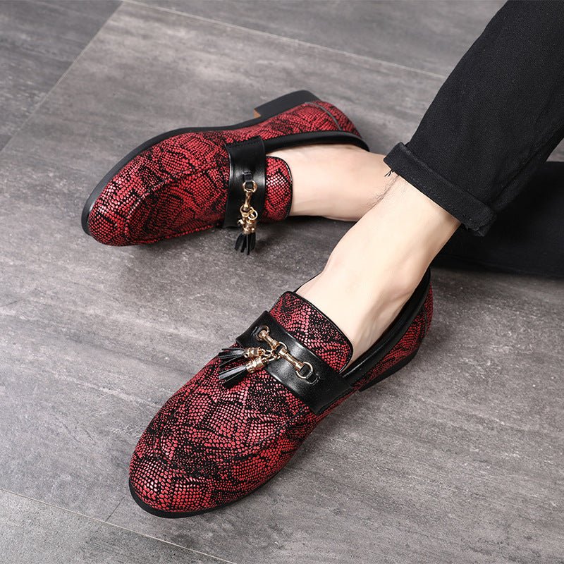 Fringed Men's Peas Shoes Leather Shoes - RALO COLLECTION STUDIO