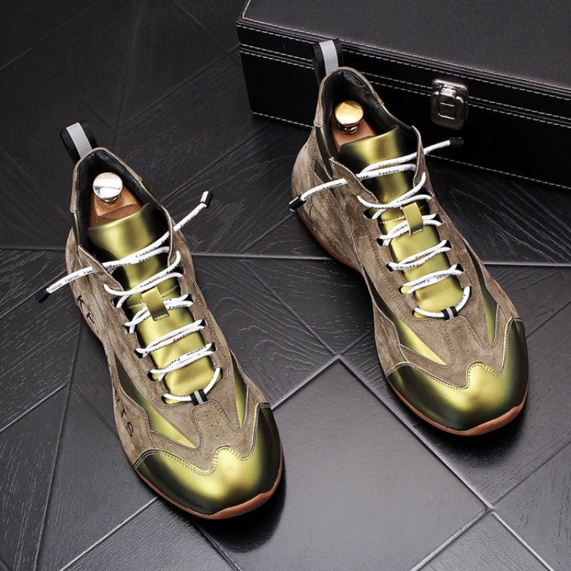 Frosted Personality Youth Short Leather Boots - RALO COLLECTION STUDIO