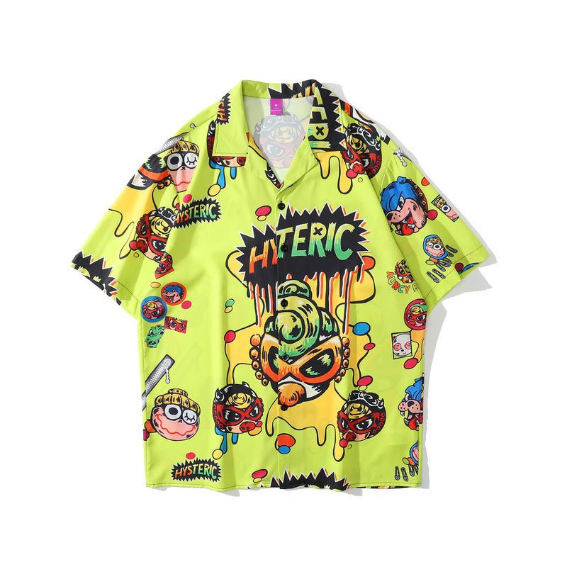 RALO Collection | Fun Printed Short Sleeve Shirt For Men And Women - RALO COLLECTION STUDIO
