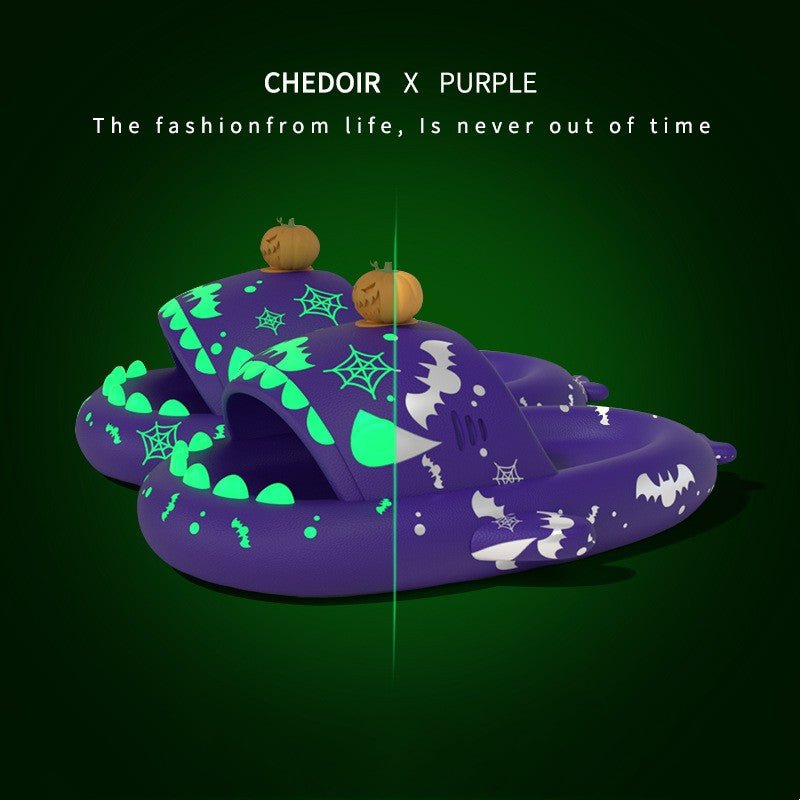 RALO Halloween & Christmas Luminous Shark Slippers - RALO COLLECTION STUDIO