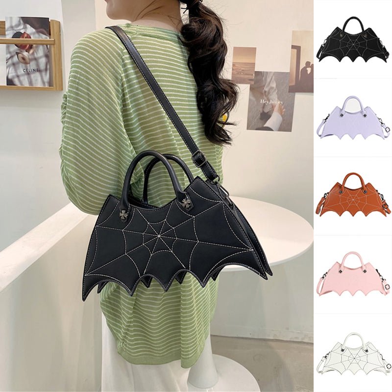 RALO Halloween Spider Web Bat Crossbody Shoulder Bag - RALO COLLECTION STUDIO