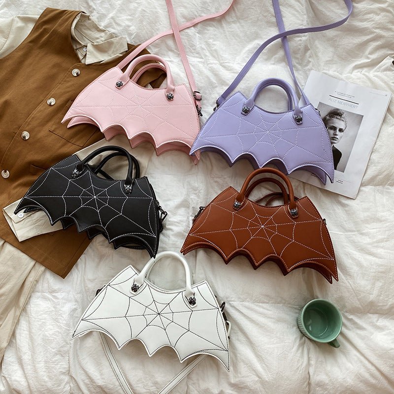 RALO Halloween Spider Web Bat Crossbody Shoulder Bag - RALO COLLECTION STUDIO